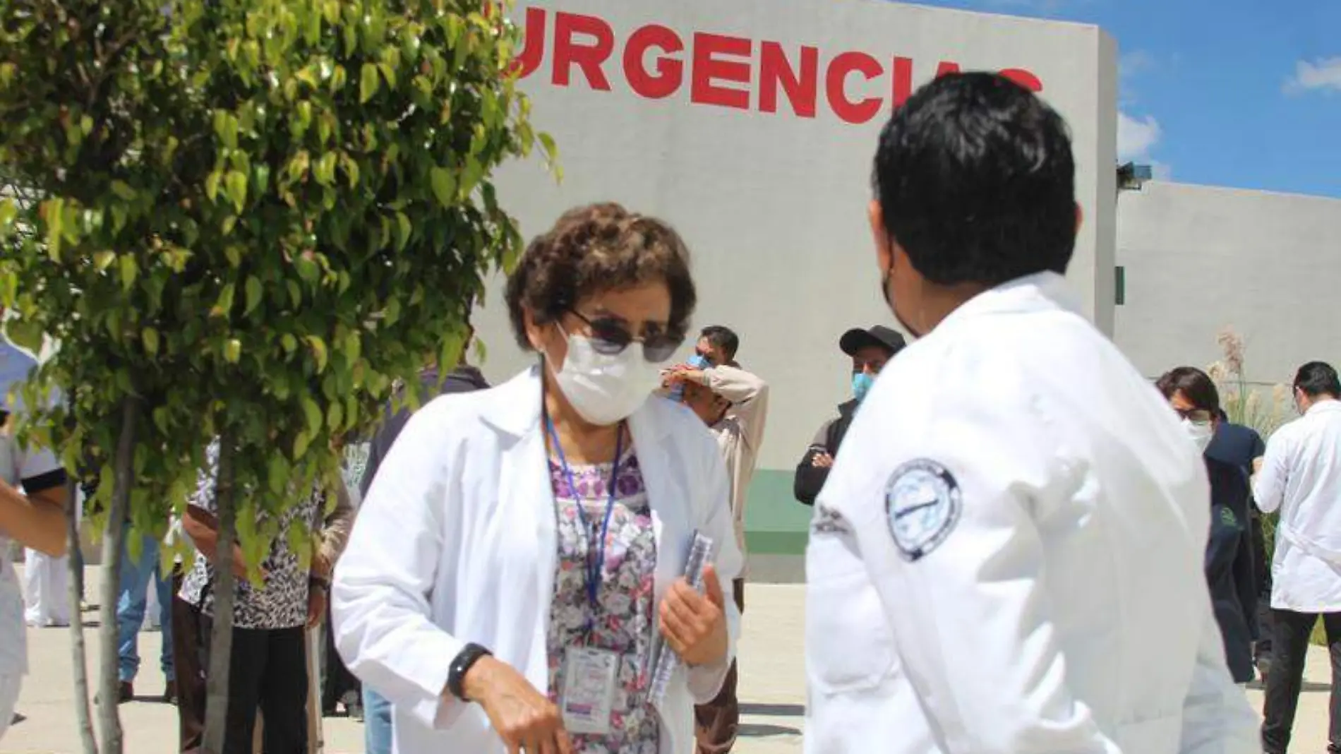 Simulacro hospital, salud